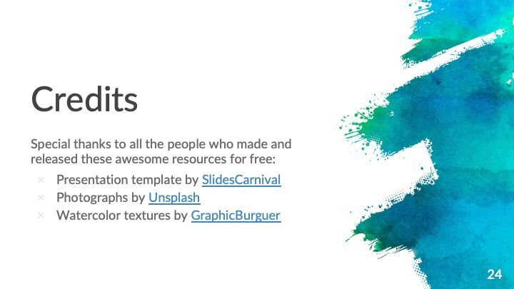 Colorful Brushes - slide 23