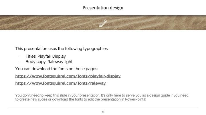Plantilla de presentación limpia y profesional - diapositiva 24