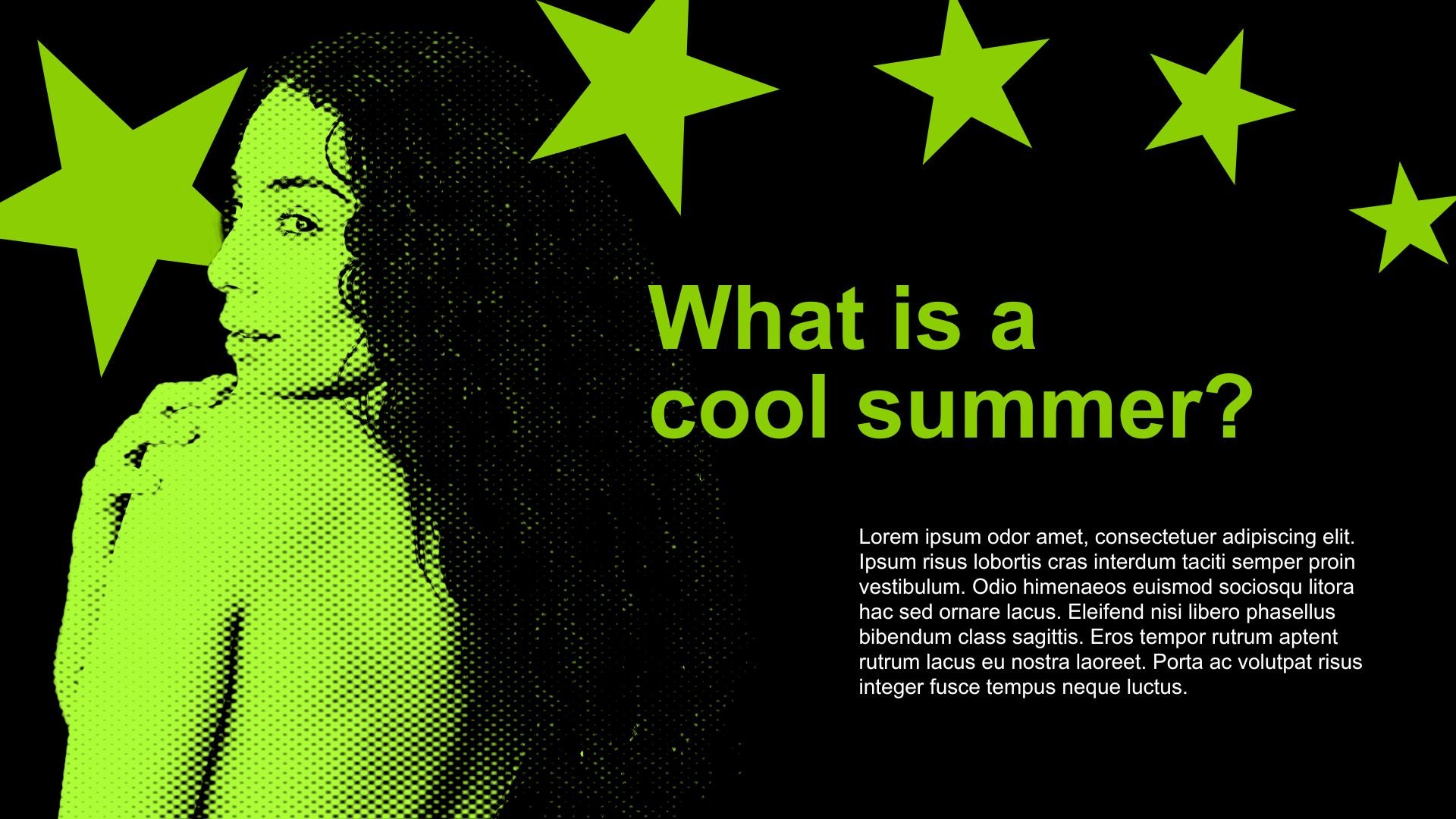 Neon Apple Aesthetic Slides - slide 2