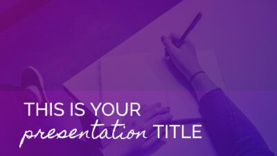 Free colorful Powerpoint template or Google Slides theme