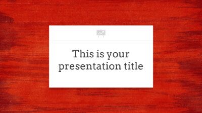 Slides Carnival Google Slides and PowerPoint Template free powerpoint template or google slides theme with red background