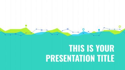 Free business Powerpoint template or Google Slides theme with graphs design