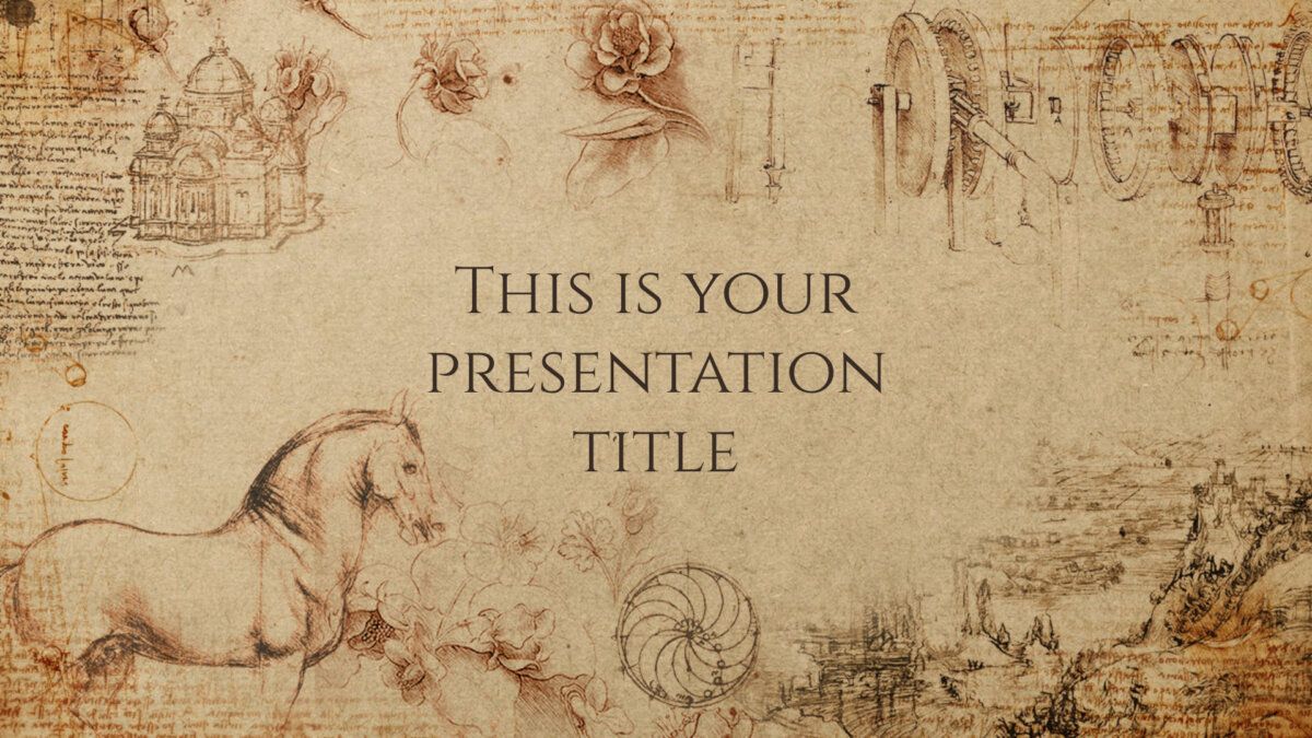 Slides Carnival Google Slides and PowerPoint Template free powerpoint template or google slides theme with historical style