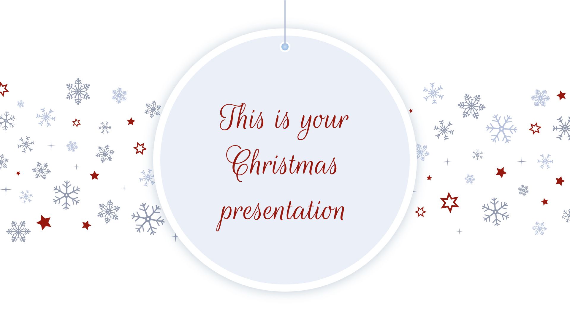 christmas wishlist presentation