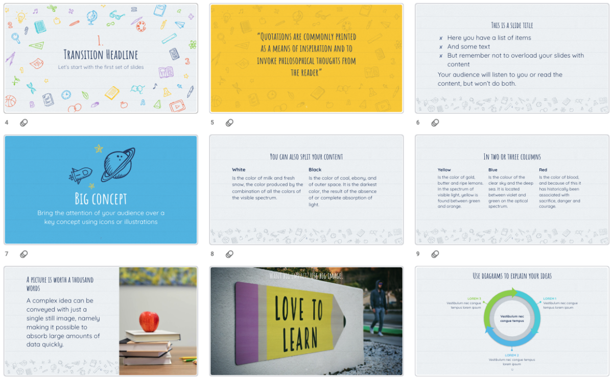 Slides Carnival Google Slides and PowerPoint Template best free templates and design tips for visual learning presentations