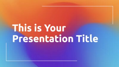 Free lgbtiq Powerpoint template and Google Slides theme with colorful gradients
