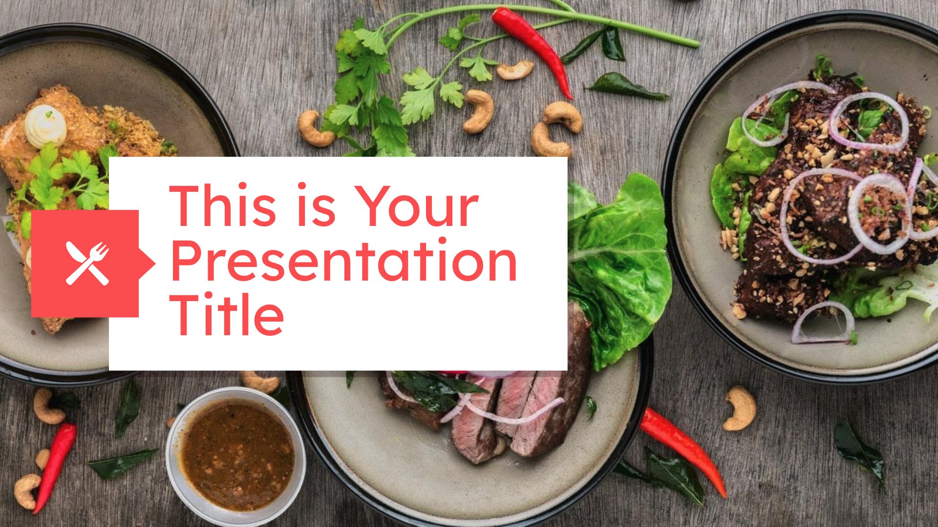 Modern Food Free Powerpoint Template Google Slides Theme
