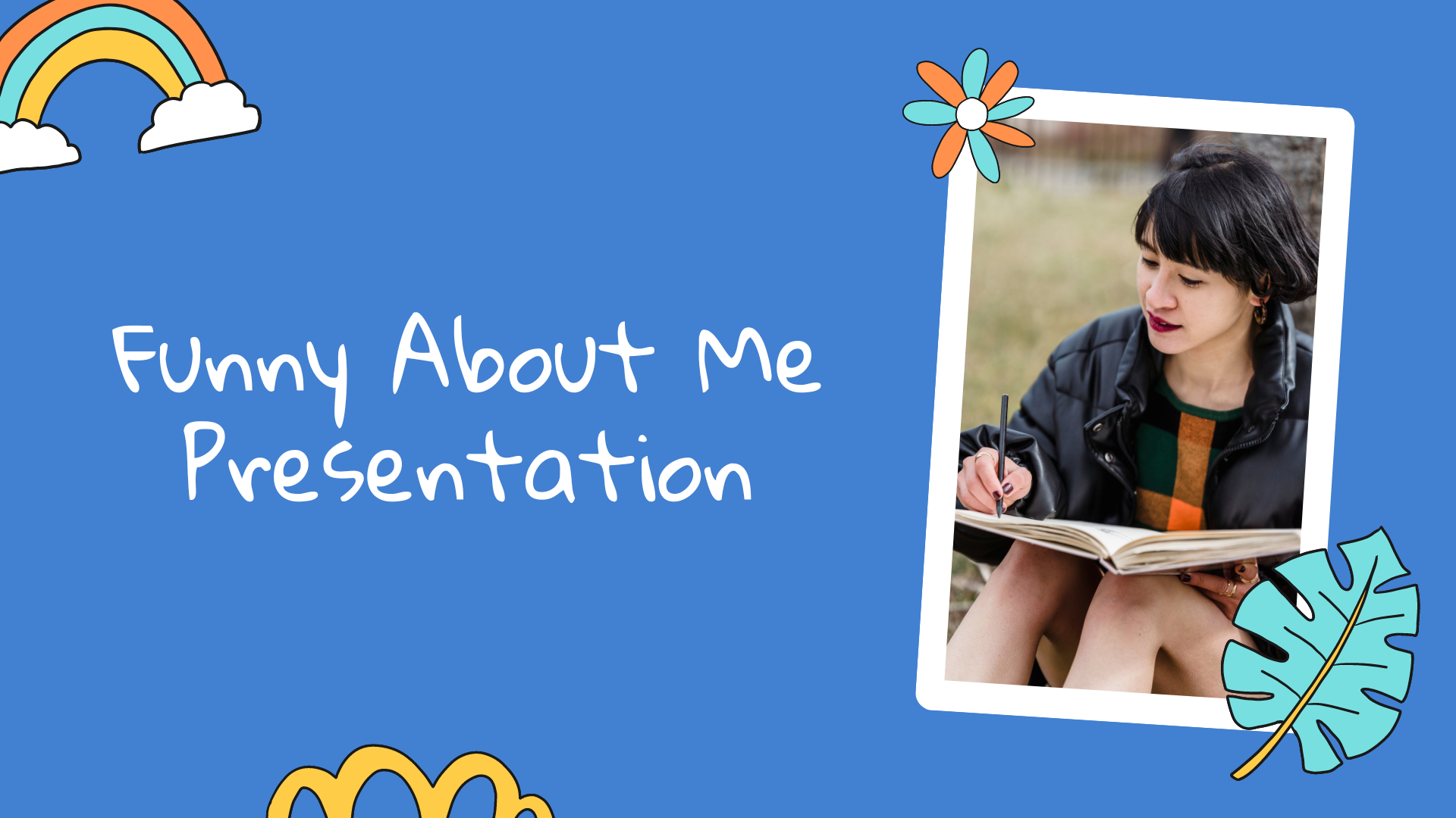 Funny About Me. Free PPT Template & Google Slides Theme