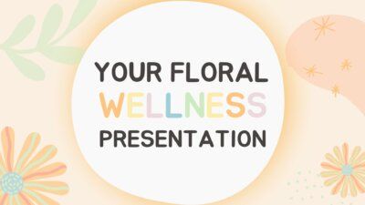 Slides Carnival Google Slides and PowerPoint Template Multicolor Playful Rainbow Organic Floral Wellness Presentation
