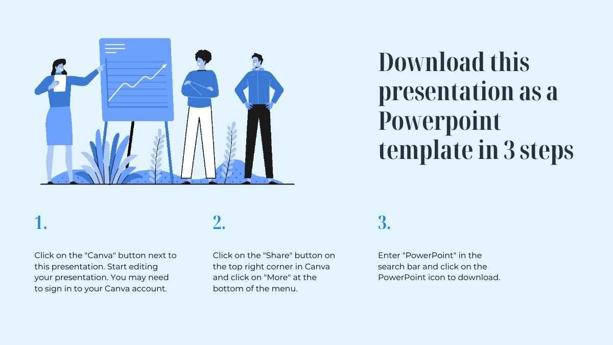 Animated Meeting Plan Blue Illustrative Minimal Business - slide 3
