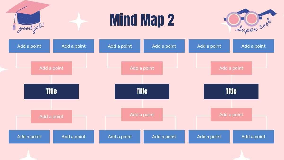 Animated Mind Maps for Class Pink and Blue Cute Education Presention - slide 14