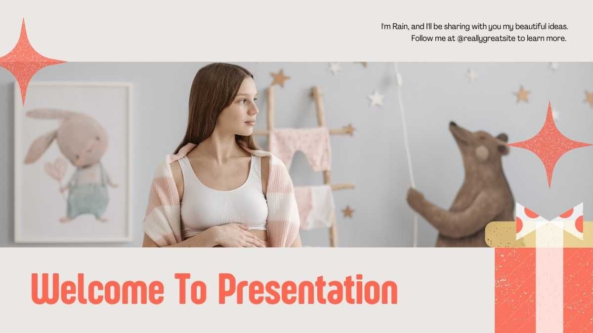 Beige and Orange Geometric Illustrative Pregnancy Guide Presentation - slide 6