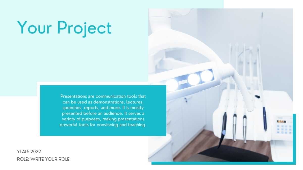 Blue and White Simple Gradient Professional Medical Center Presentation - slide 14