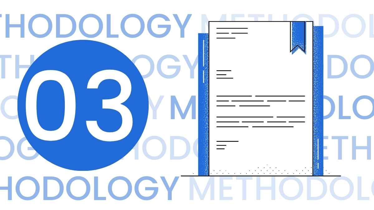 밝은 파란색 삽화 기술 논문 - slide 14