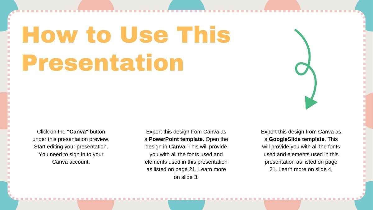 かわいいマーケティングプランオレンジとピンクのアニメーションクリエイティブ - slide 1
