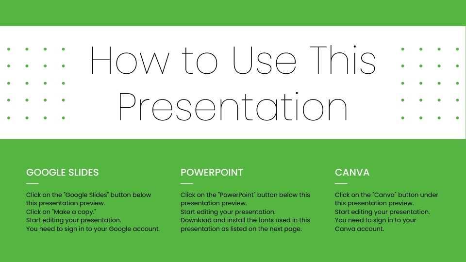 Green and White Simple Business Korean Style Portfolio Presentation - slide 1