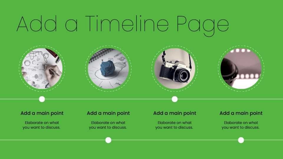Green and White Simple Business Korean Style Portfolio - slide 22