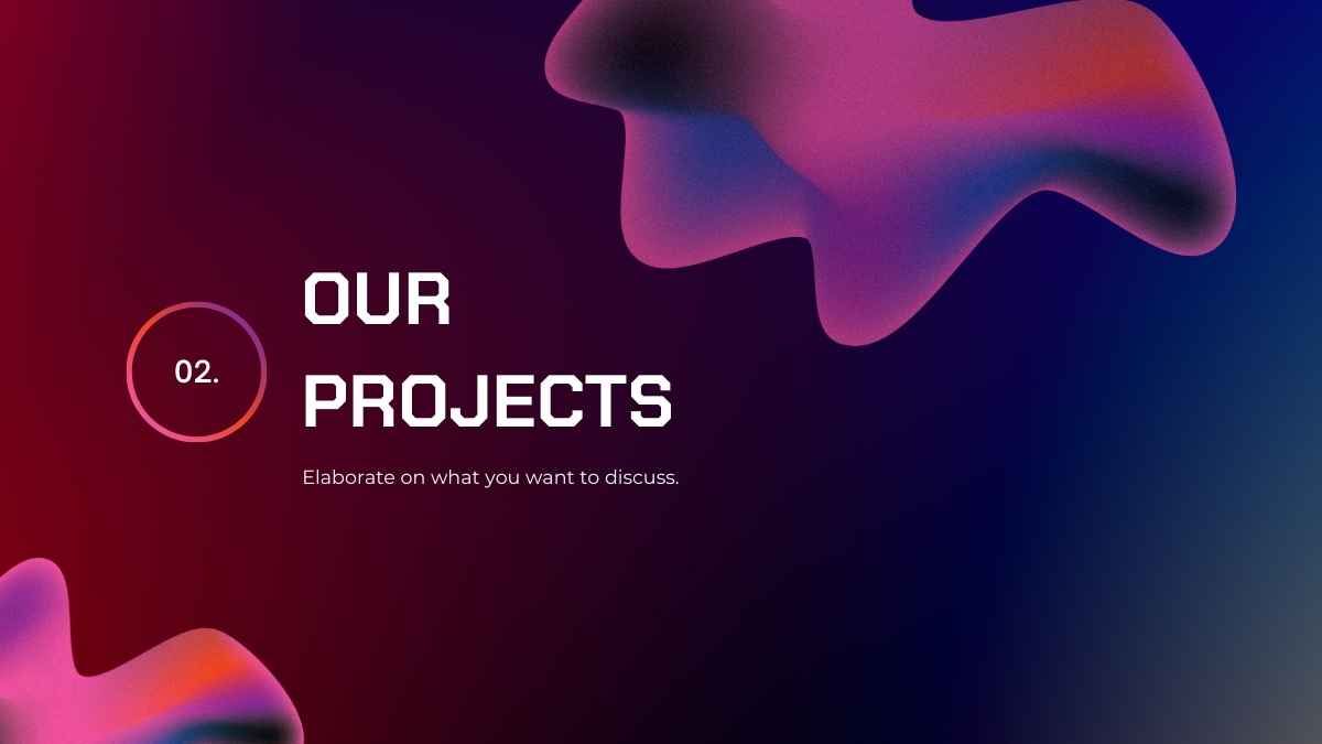 Red and Purple 3D Modern Background Pitch Deck - slide 9