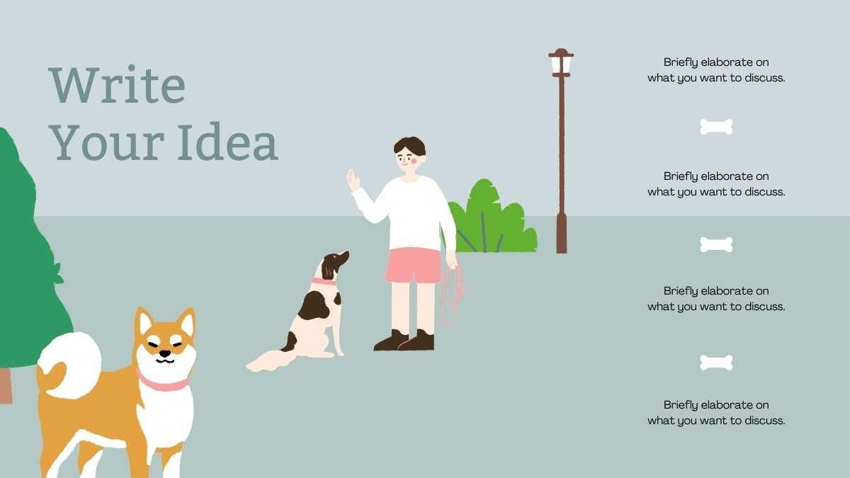 Clínica veterinaria ilustrativa suave en verde claro y pasteles - diapositiva 10