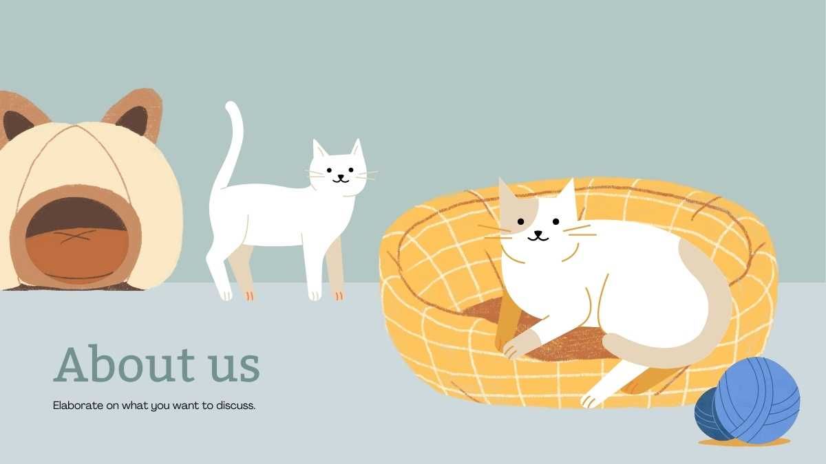 Clínica veterinaria ilustrativa suave en verde claro y pasteles - diapositiva 5