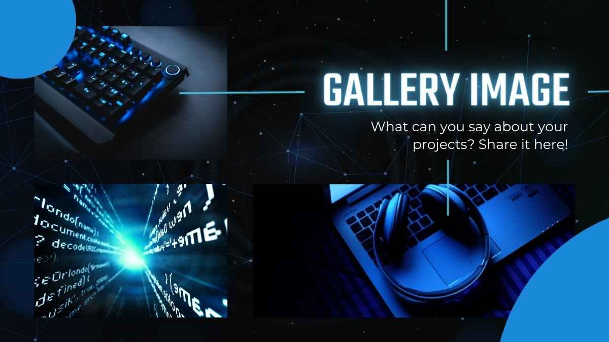 Black and Blue Tech Theme for Career Day Technology Presentation - slide 7