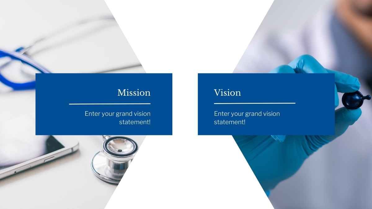 청색 미니멀한 의료 기술의 획기적인 발전 - slide 5