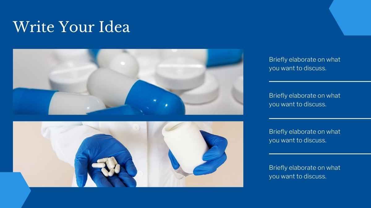 Avanços na tecnologia médica minimalista azul - slide 7