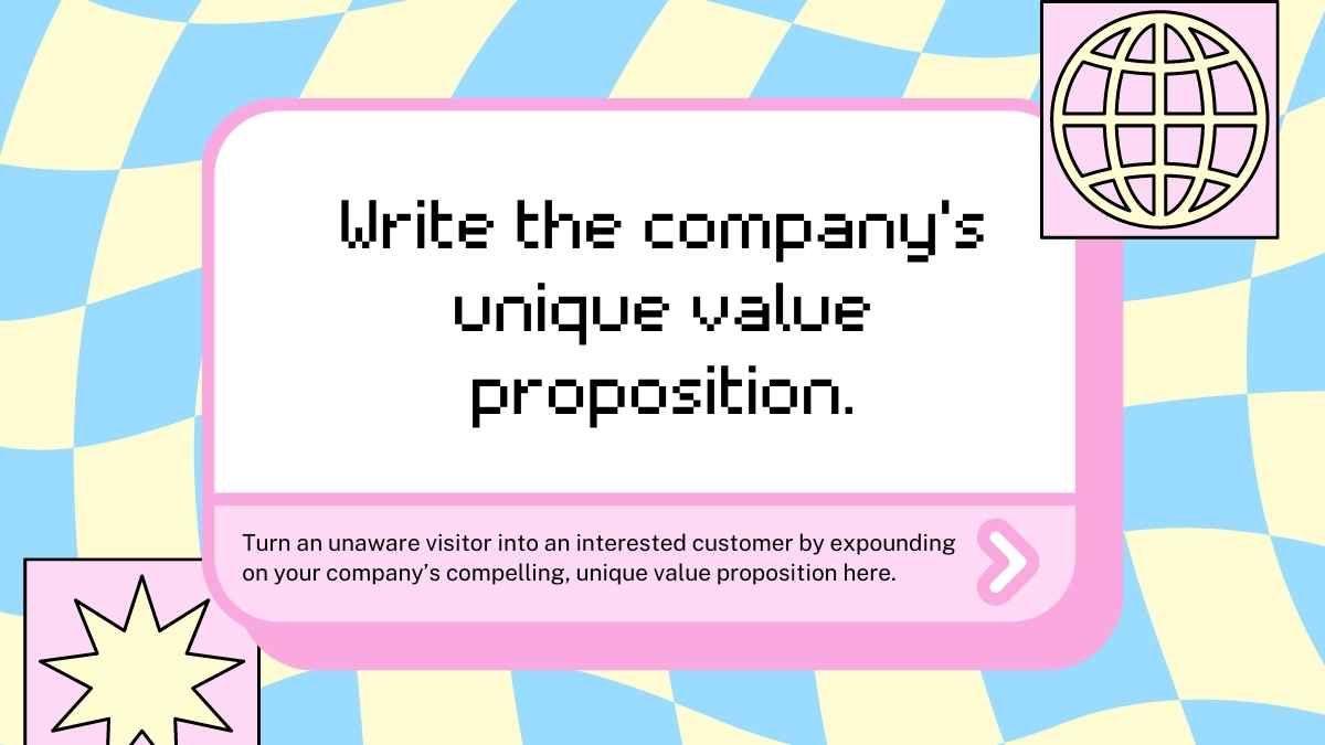 Pink, Blue and Yellow Cute Retro Illustrative Web Project Proposal Presentation - slide 7