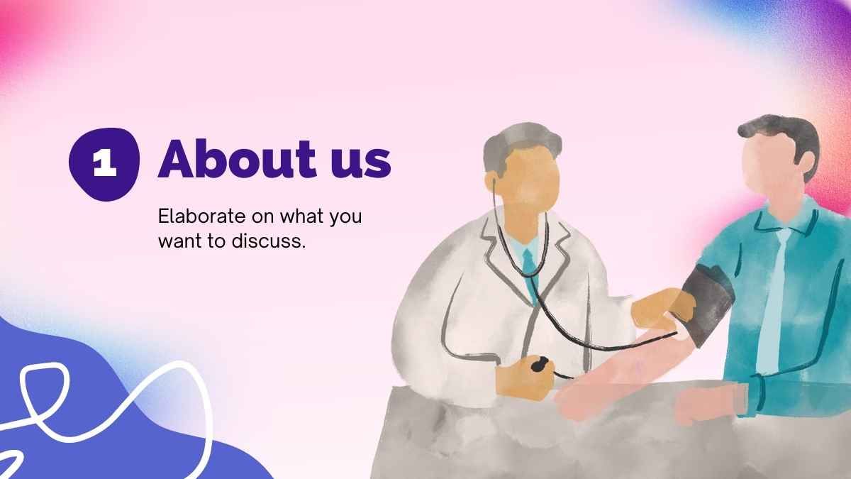 Pink and Blue Lung Cancer Awareness Presentation - slide 5