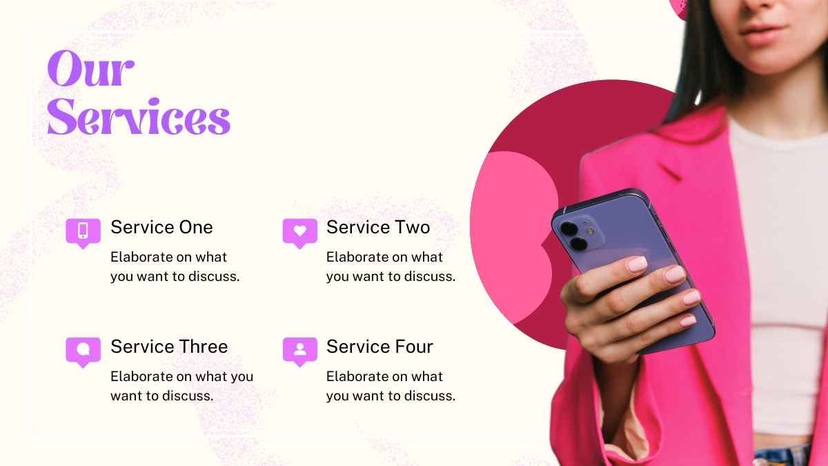 Red, Violet and Pastel Dating App Pitch Deck - slide 10