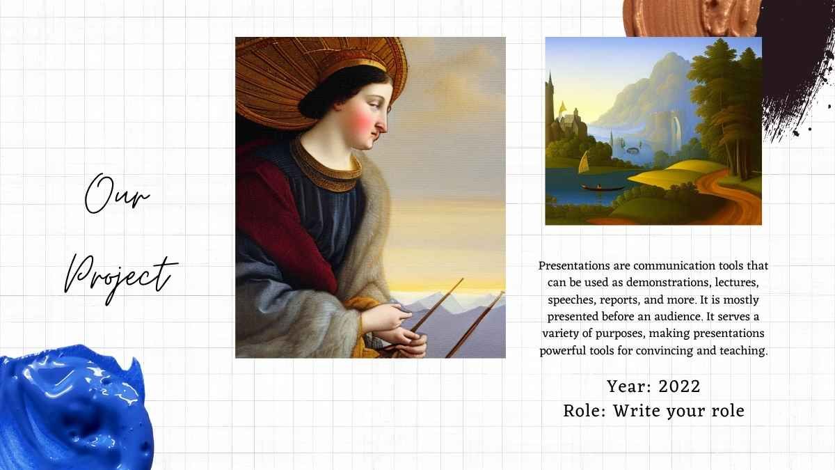 Disciplina de história para o ensino médio Arte e cultura na Europa medieval White Creative Education - slide 14
