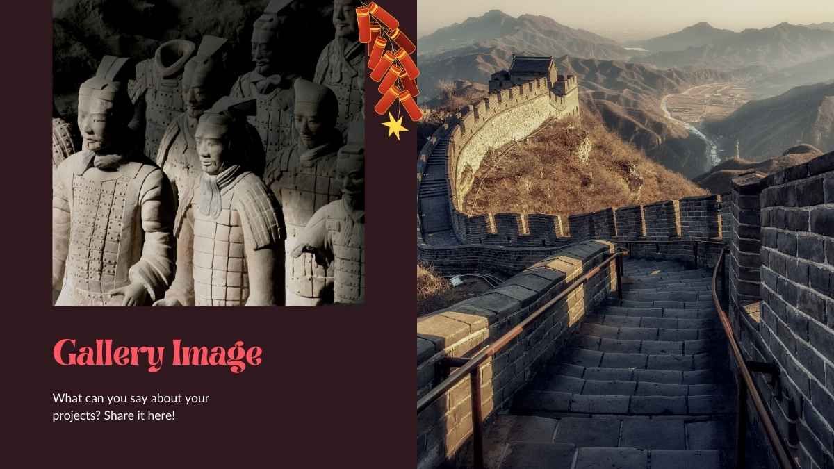 Disciplina de história para o ensino médio História Antiga da China Marrom e Vermelha Animações educativas - slide 8