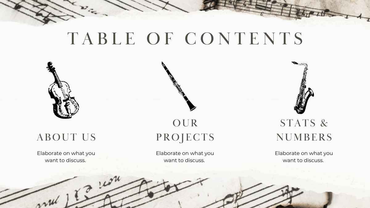 Historia de la Música Clásica Presentación Educativa Elegante Beige y Marrón - slide 4