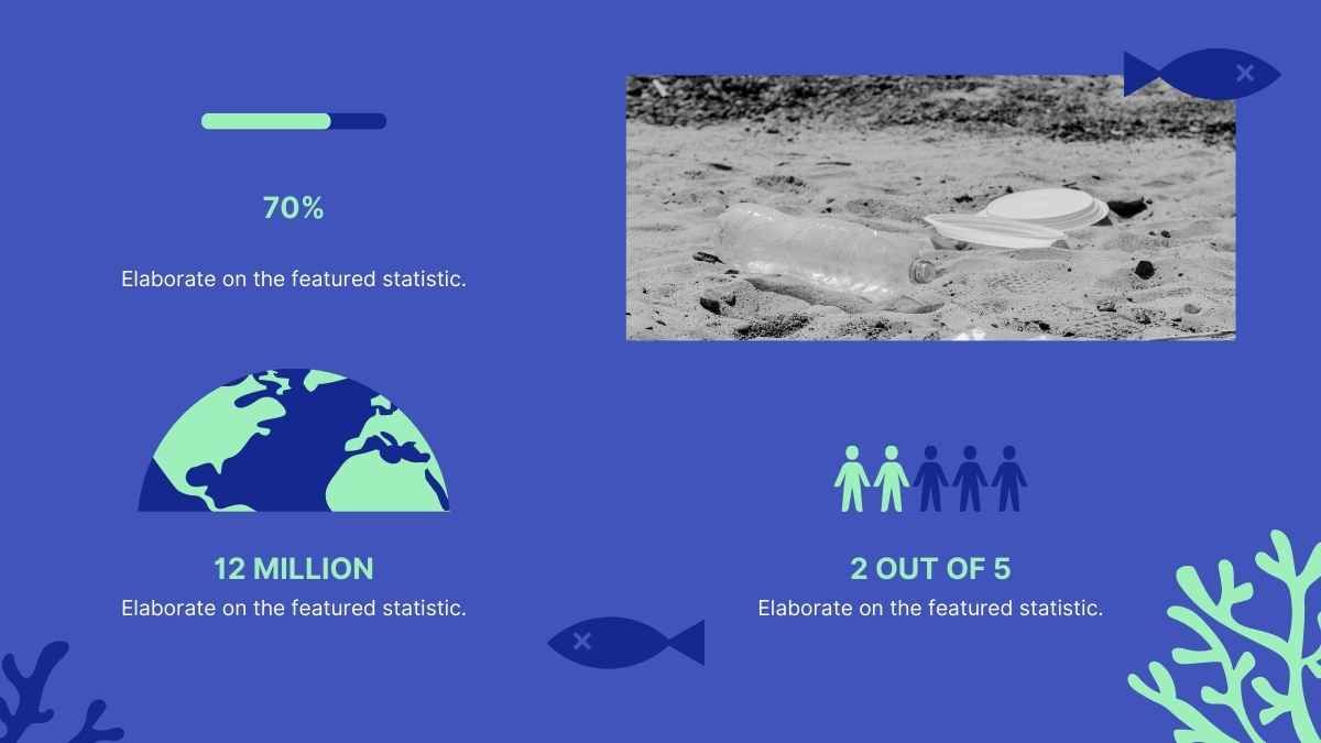 중학교 오염을 위한 블루 그래픽 과학 주제 - slide 9