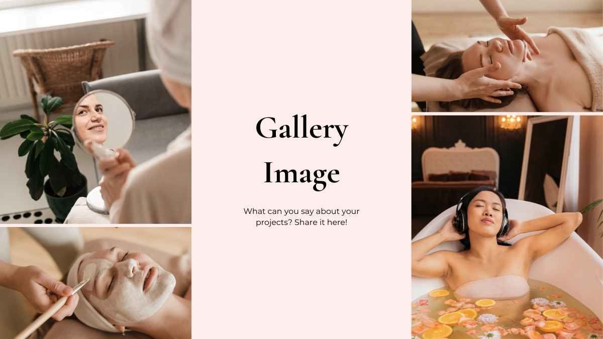 Newsletter e cor-de-rosa sobre cuidados pessoais minimalista e elegante em tons pastel - slide 13
