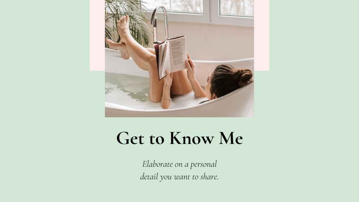 Newsletter e cor-de-rosa sobre cuidados pessoais minimalista e elegante em tons pastel - slide 6