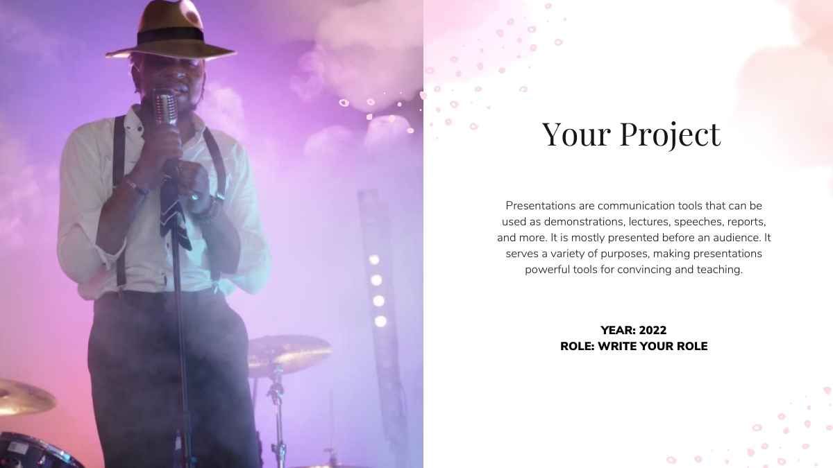 Wedding Band Portfolio White and Pink Elegant Business Presentation - diapositiva 14