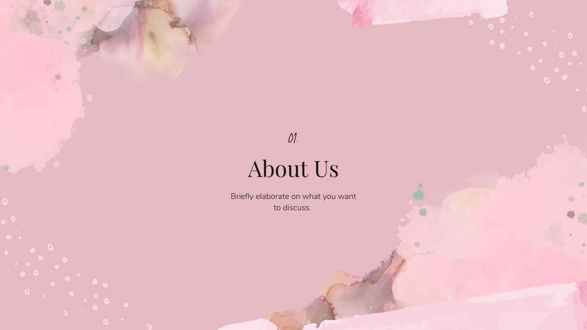 Portfólio de aliança de casamento Pink Elegant Business - slide 5