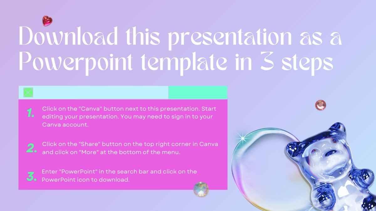 Propuesta de marketing digital Y2k en rosa y azul - diapositiva 2