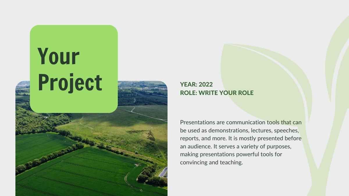 Presentación minimalista de plan de negocio agrícola - diapositiva 11