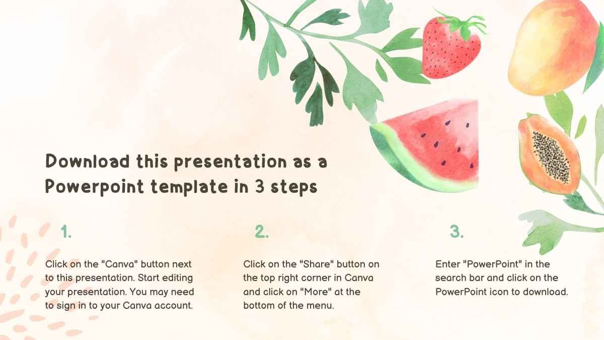 Watercolor Food Pyramid Lesson for Elementary - diapositiva 2