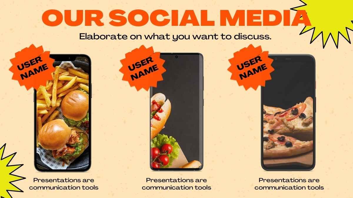 Retro Fast Food Menu Board Presentation - slide 14