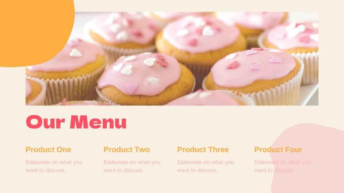 Plano de marketing da marca Cute Bakery - slide 9