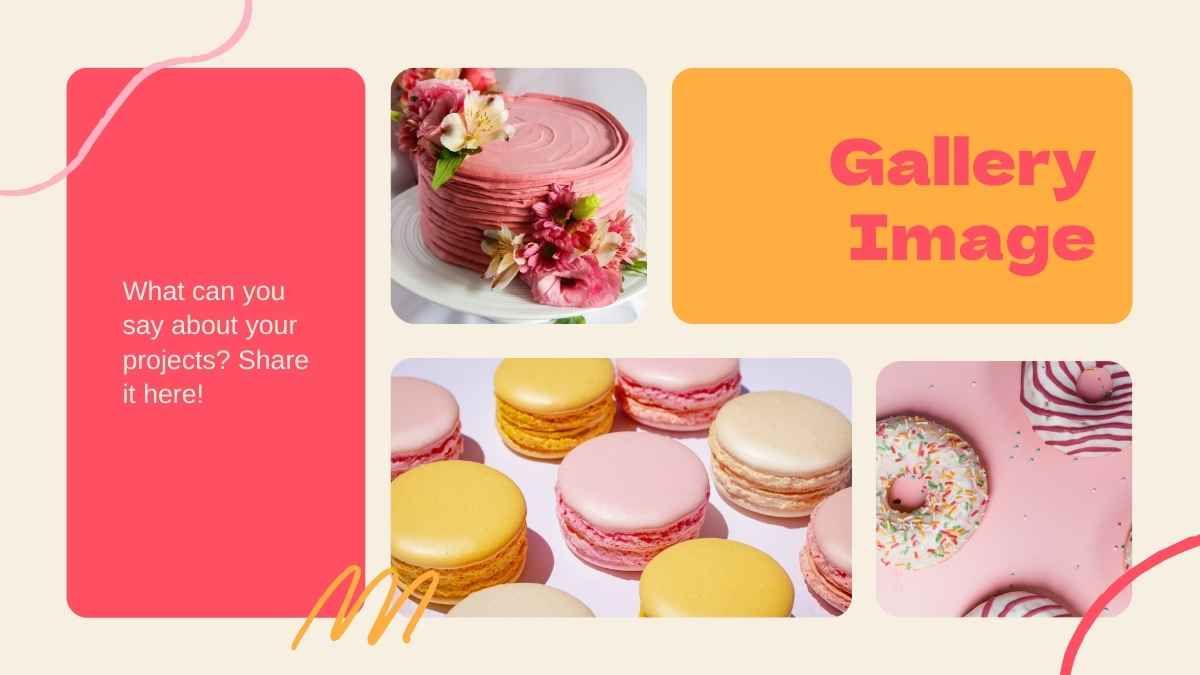 Cute Bakery Brand Marketing Plan Presentation  - diapositiva 12