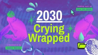 2030 Crying Wrapped Slides