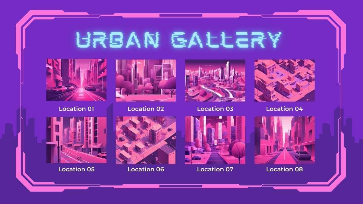 2077 Futuristic City Presentation - slide 11