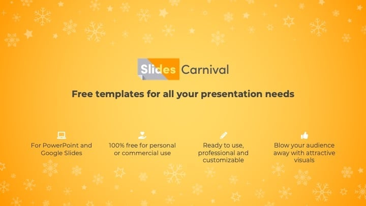 Elegant white Christmas Slides - slide 28