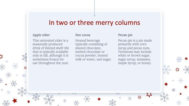 エレガントなホワイトクリスマス - slide 8