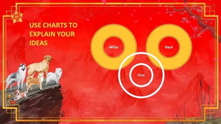 Año Nuevo Chino 2018 (El Perro) plantilla para presentación - diapositiva 11