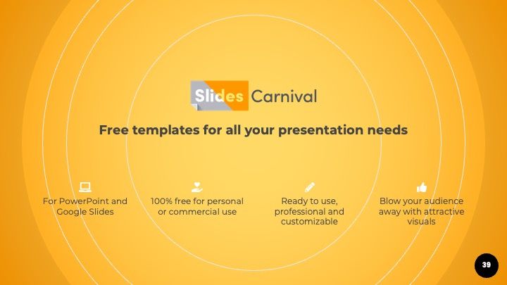 25 different slides with tips to improve your presentation. - slide 38